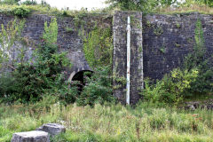 
Cyfarthfa Ironworks blast furnaces, September 2013